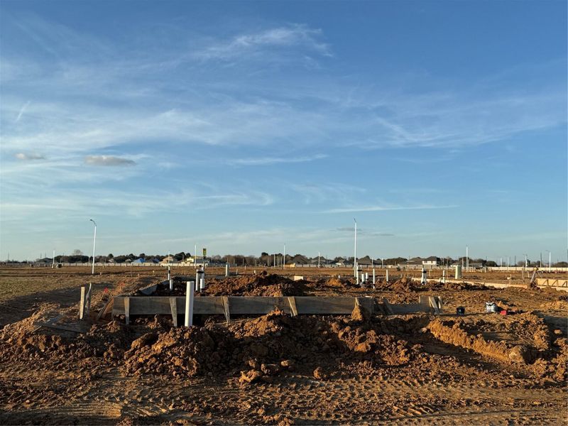 Site preparation for new homesites in Sanford Farms, Waller (Image 18).
