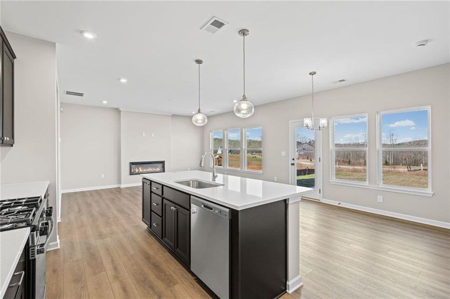 Furnished interior view inside a new home in Twin Lakes, Hoschton (Image 11). Furnished interior view inside a new home in Twin Lakes, Hoschton (Image 11).