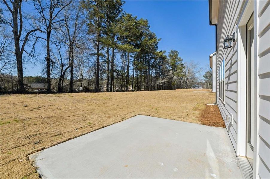 Exterior details and patio area of a home in The Estates at Casteel, Bethlehem (Image 27).