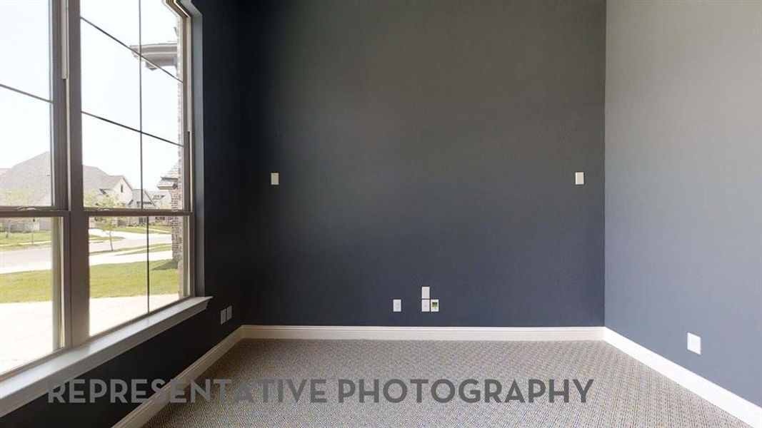 Spacious, unfurnished interior of a new home in Quail Hollow, Rockwall (Image 17). Spacious, unfurnished interior of a new home in Quail Hollow, Rockwall (Image 17).