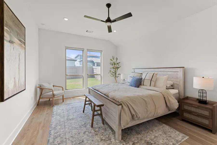 Furnished interior view inside a new home in , Austin (Image 5). Furnished interior view inside a new home in , Austin (Image 5).