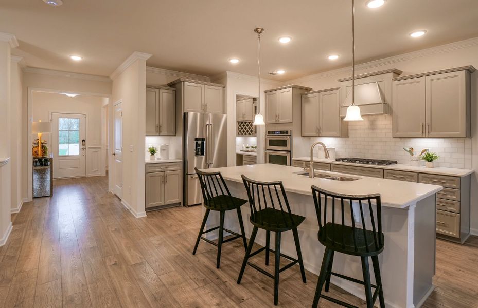 Continental Open Kitchen and Entry