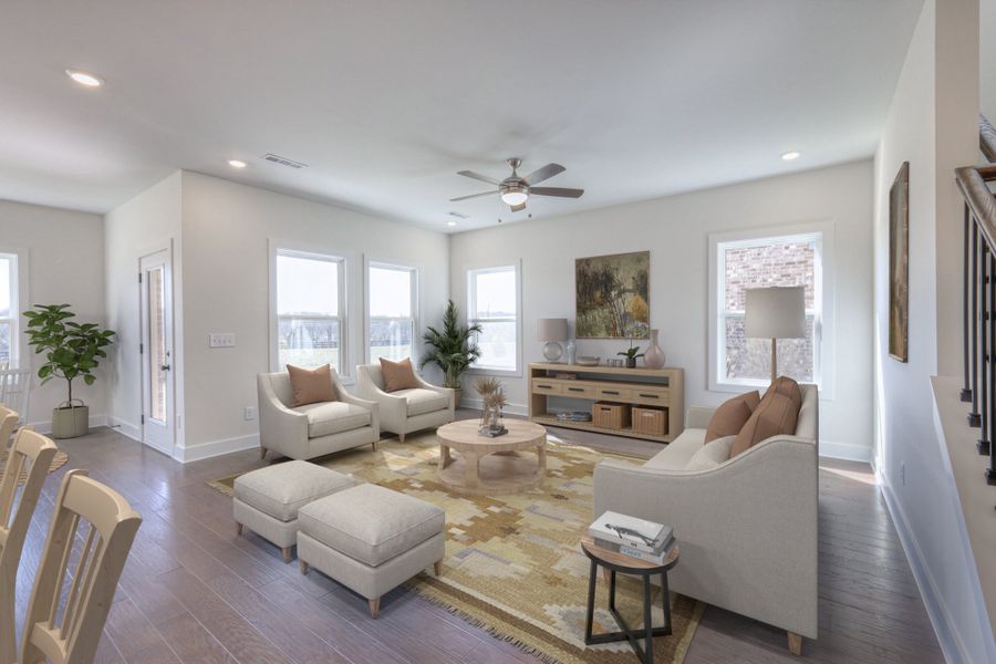 *Photo of virtually staged example home. Selections and finishes may vary.