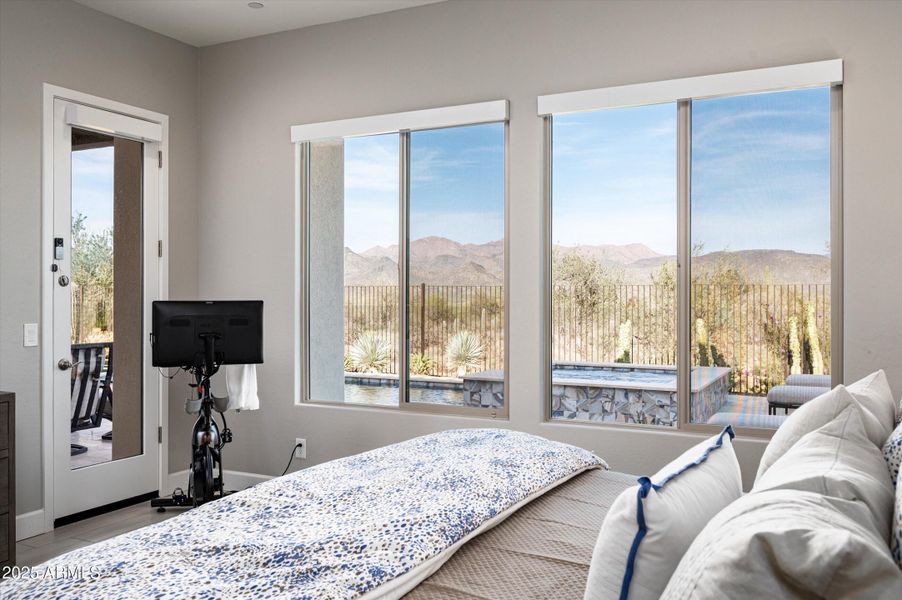 Wake up to Mountain Views