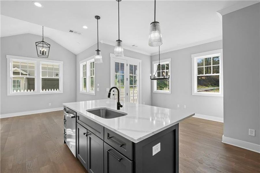 Furnished interior view inside a new home in , Ball Ground (Image 9).