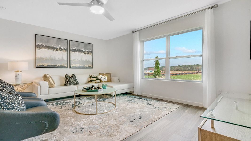 Furnished interior view inside a new home in Buena Lago Modern, St. Cloud (Image 14).