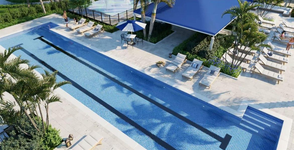 Clubhouse Lap Pool Clubhouse Lap Pool