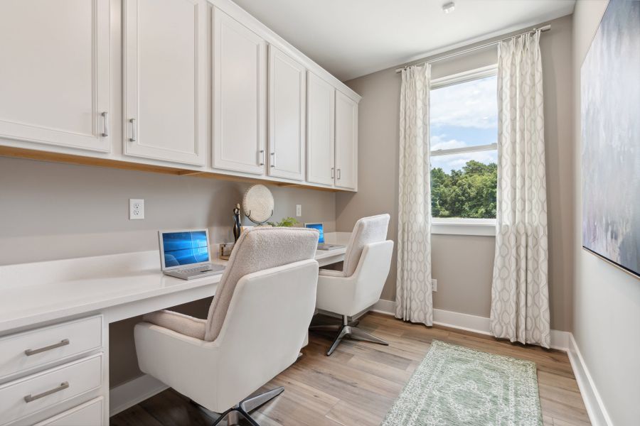 Furnished interior view inside a new home in Seven Oaks, Belmont (Image 10).