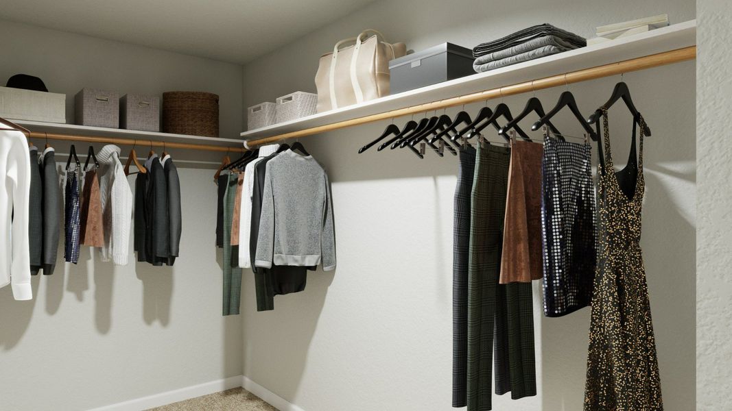 Representative interior finishes for a home built from the The Bluff by Legend Homes in Hanna Ranch, Fort Worth (Image 21).