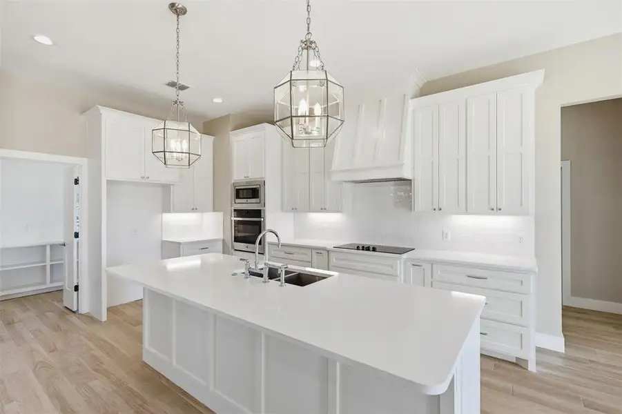 Furnished interior view inside a new home in , Graford (Image 10).