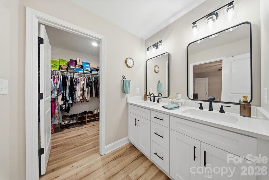Furnished interior view inside a new home in , Crouse (Image 8).