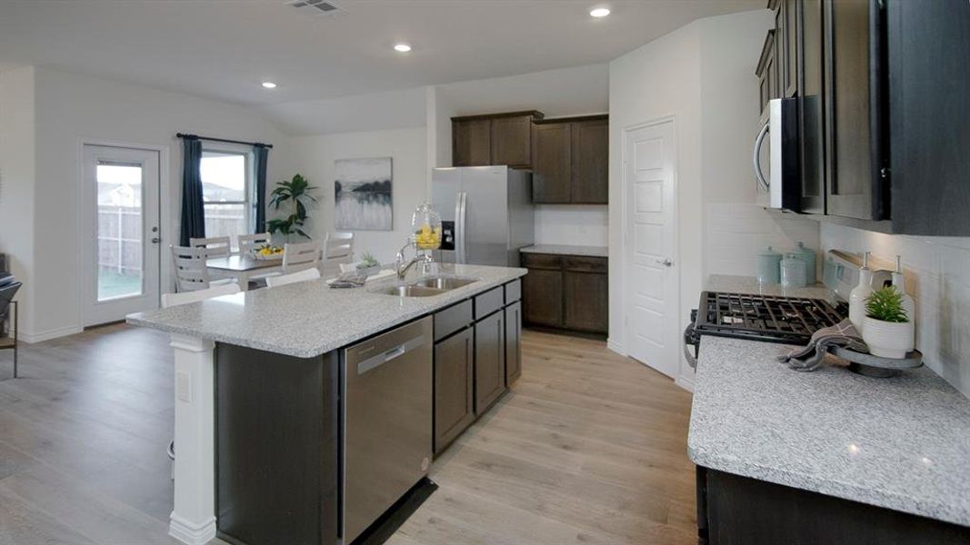 Furnished interior view inside a new home in Bel Air Village, Sherman (Image 20).