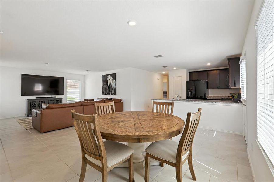 Furnished interior view inside a new home in Preserve at Honey Creek: Cottage Collection, McKinney (Image 7). Furnished interior view inside a new home in Preserve at Honey Creek: Cottage Collection, McKinney (Image 7).