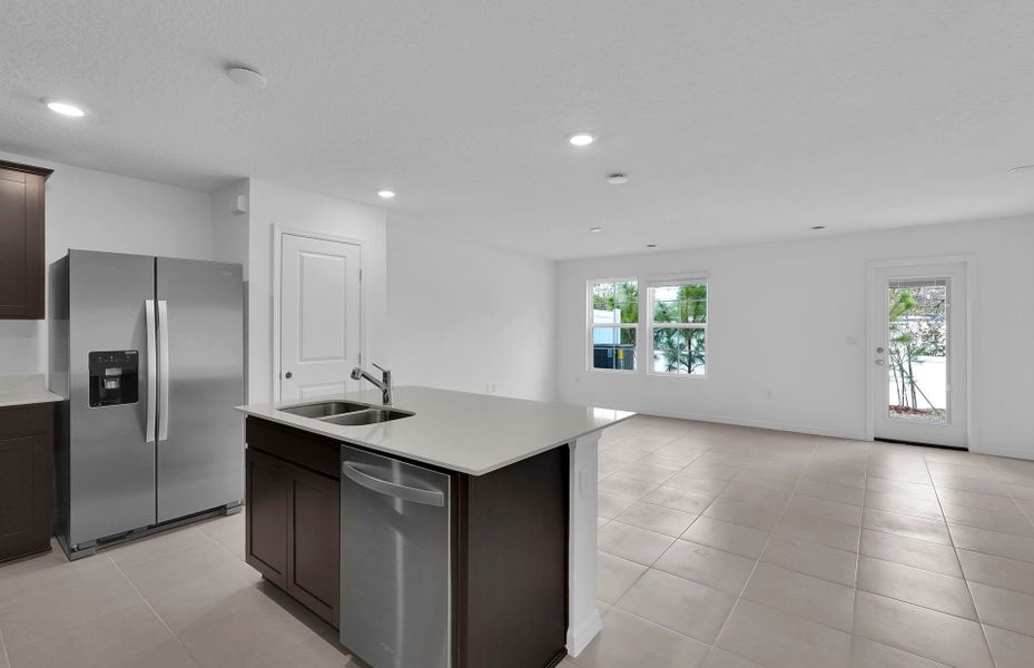 Furnished interior view inside a new home in Normandy Pines, Jacksonville (Image 5).