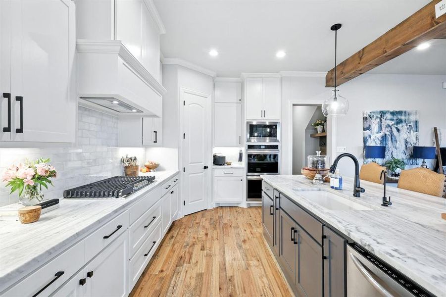 Furnished interior view inside a new home in , Justin (Image 32). Furnished interior view inside a new home in , Justin (Image 32).