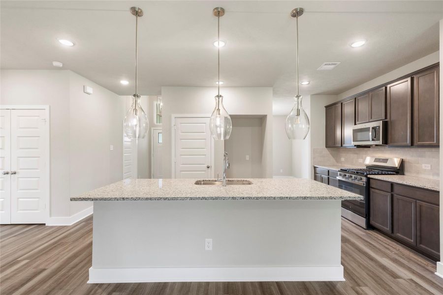Furnished interior view inside a new home in Vintage Farms, Brenham (Image 7).