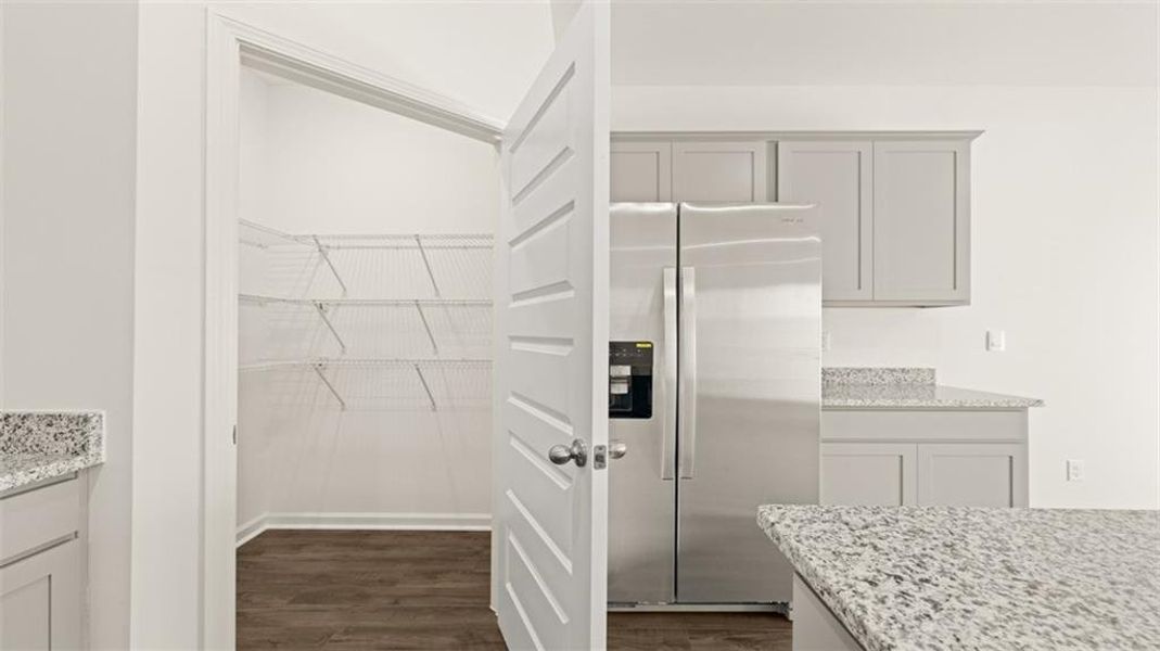 Furnished interior view inside a new home in Poplar Preserve, Newnan (Image 3).