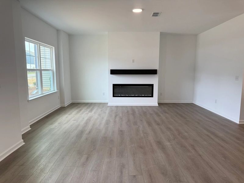 Spacious, unfurnished interior of a new home in The Point, Rolesville (Image 13).