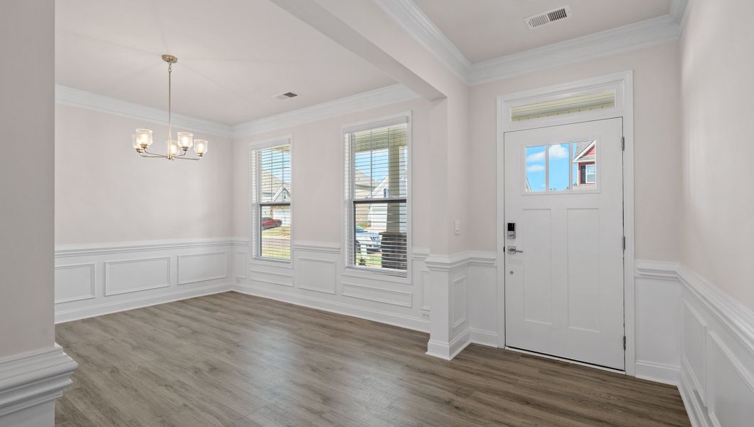 Spacious, unfurnished interior of a new home in Campbell Ridge, Piedmont (Image 17). Spacious, unfurnished interior of a new home in Campbell Ridge, Piedmont (Image 17).