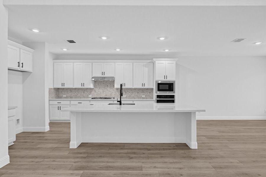 Furnished interior view inside a new home in The Ridge at Northlake, Northlake (Image 5).