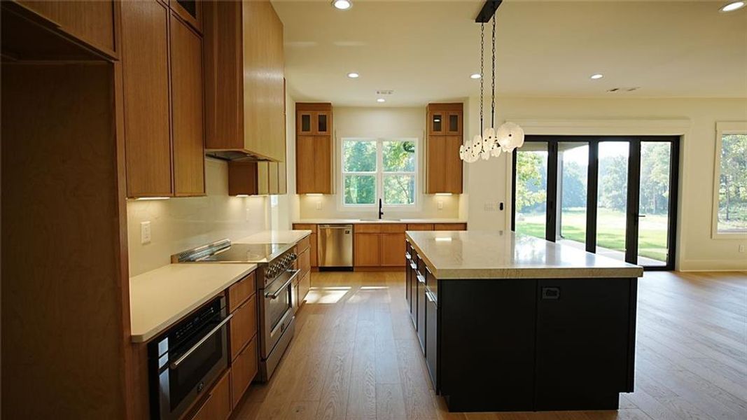 Furnished interior view inside a new home in , Flowery Branch (Image 8).