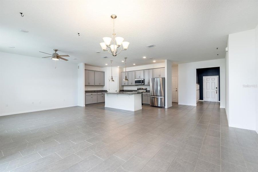 Living Room and Dining Room
