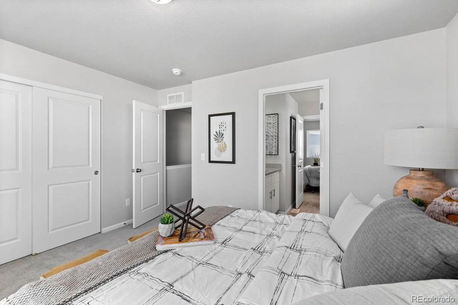 Furnished interior view inside a new home in , Commerce City (Image 24). Furnished interior view inside a new home in , Commerce City (Image 24).