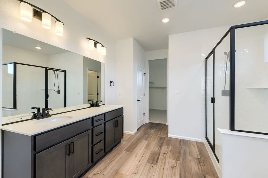 Furnished interior view inside a new home in Brighton Crossings, Brighton (Image 4).