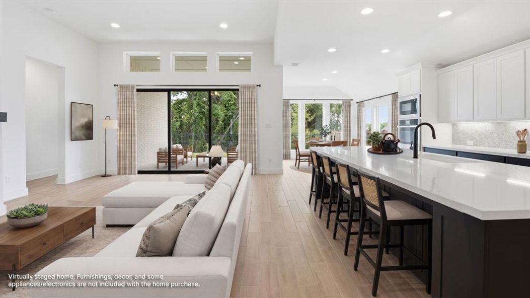 Furnished interior view inside a new home in The Parks at Wilson Creek, Celina (Image 14).