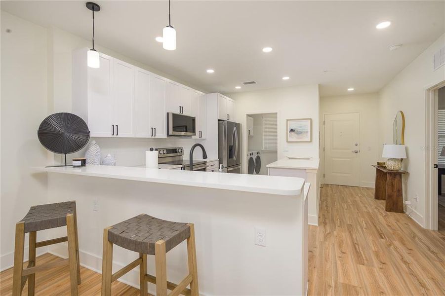 Furnished interior view inside a new home in , Ocala (Image 8).