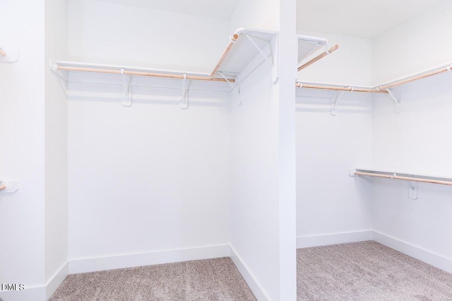 His and Her walk in closet