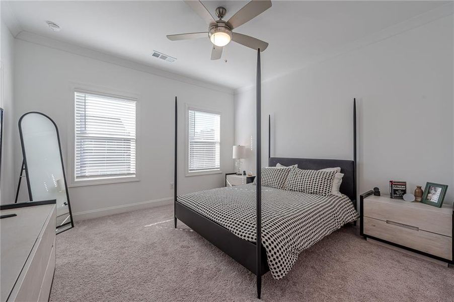 Furnished interior view inside a new home in , Suwanee (Image 25).