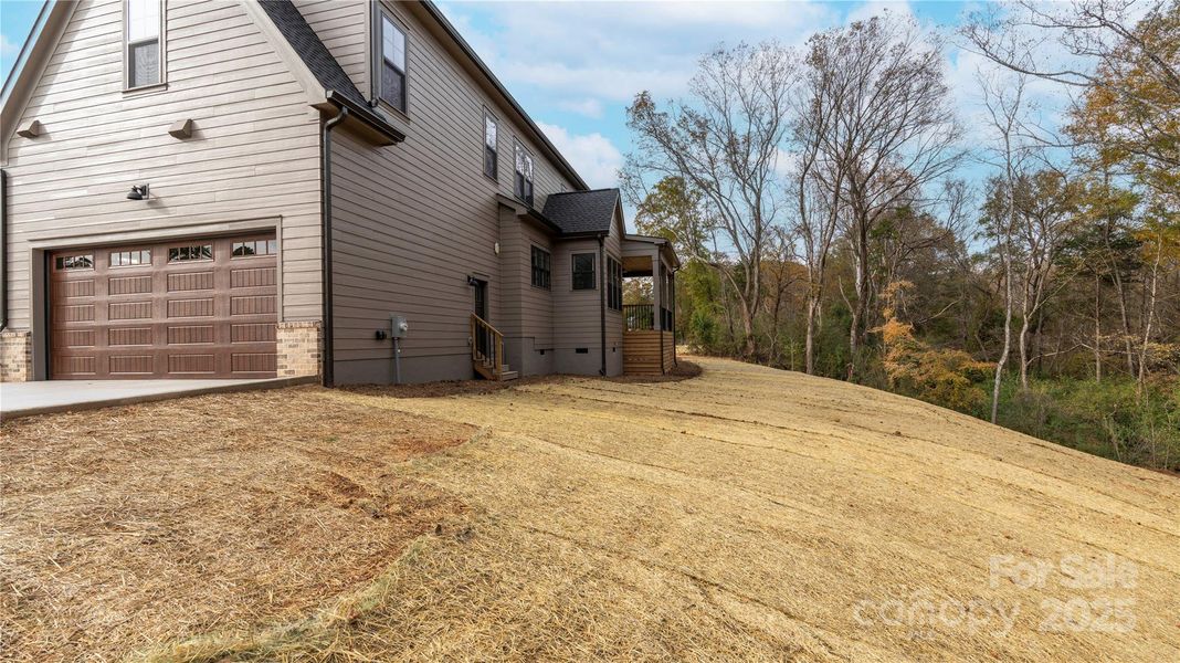 Exterior details and patio area of a home in , Huntersville (Image 3).