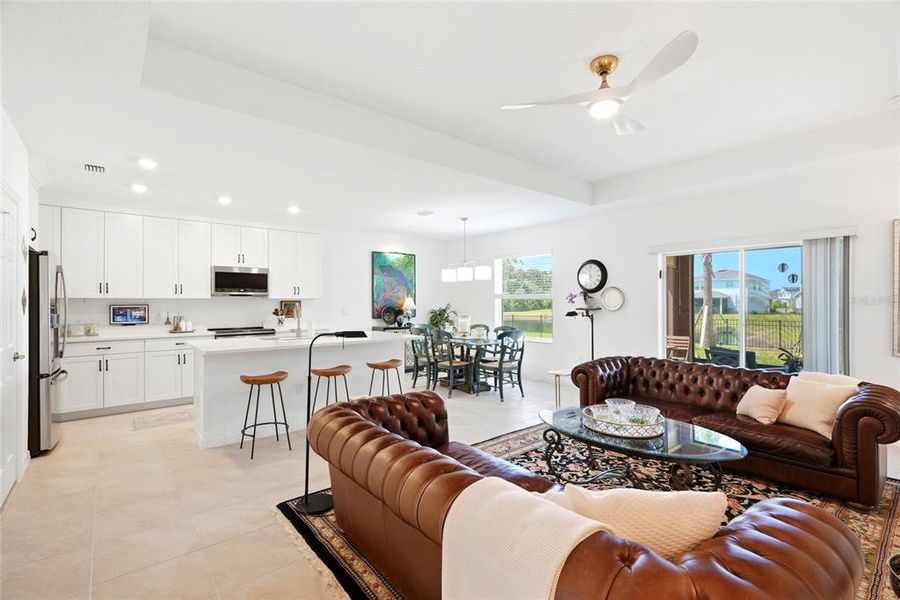 Furnished interior view inside a new home in Summerwoods, Parrish (Image 13).