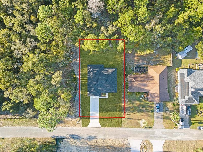 Front exterior of a new home in , Citrus Springs, FL, highlighting curb appeal (Image 21).