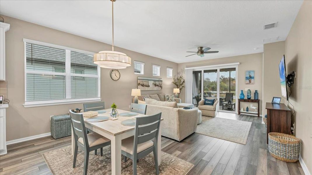 Furnished interior view inside a new home in , Parrish (Image 29).