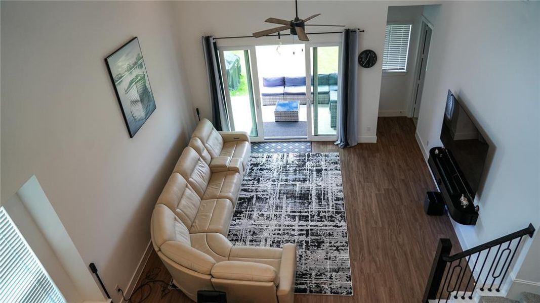 Furnished interior view inside a new home in Sandbrock Ranch, Aubrey (Image 15). Furnished interior view inside a new home in Sandbrock Ranch, Aubrey (Image 15).