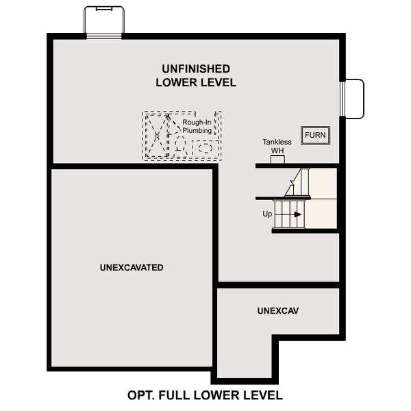 2D floor plan layout of this home in Painted Prairie, Aurora, CO (Image 6).