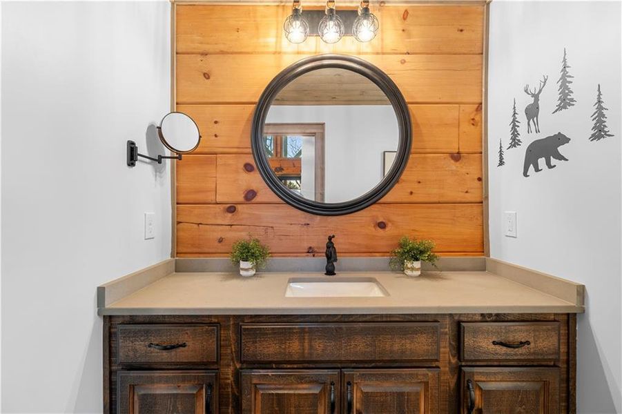 Furnished interior view inside a new home in , Cherry Log (Image 34).