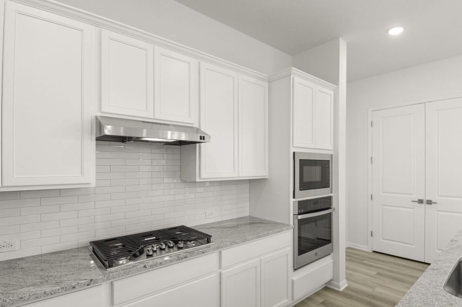 Furnished interior view inside a new home in Easton Park, Austin (Image 18).
