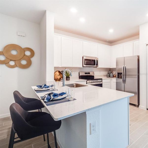 Furnished interior view inside a new home in , Ocala (Image 43).