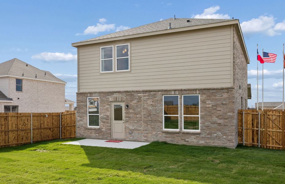 Representative exterior details of a home built from the Camelia by Centex in Clearhaven, Princeton (Image 3).