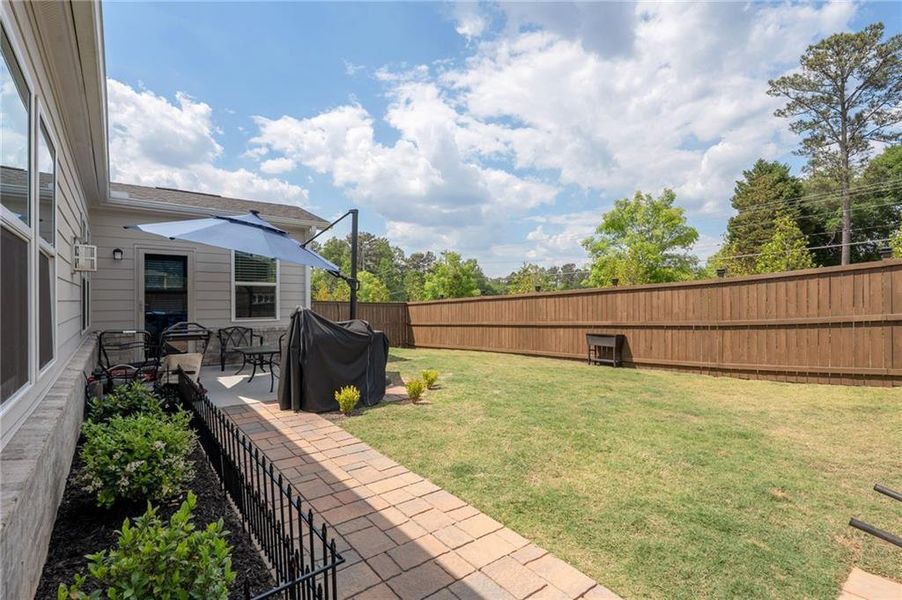 Exterior details and patio area of a home in , Grayson (Image 3).