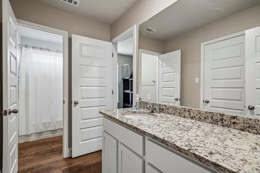 Furnished interior view inside a new home in Riverstone at Westpointe Express, San Antonio (Image 23). Furnished interior view inside a new home in Riverstone at Westpointe Express, San Antonio (Image 23).