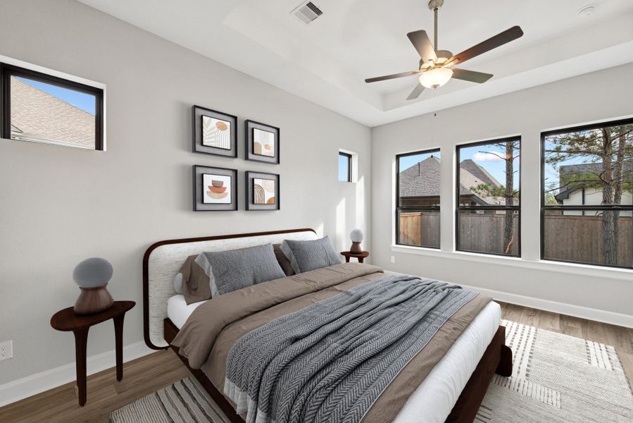 Virtually staged to give you the visual you need to see furniture placement and how the home can live.