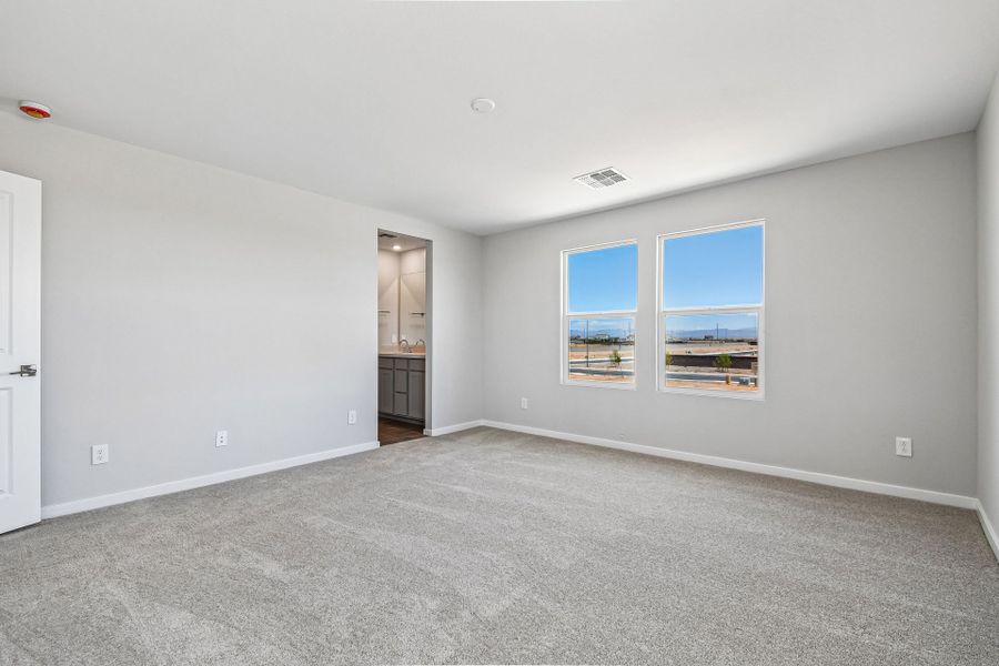 A room with a window and a door. A room with a window and a door.