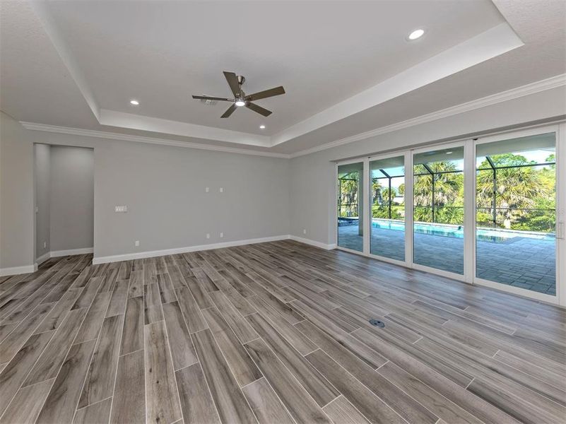 Spacious, unfurnished interior of a new home in , Port Charlotte (Image 30).