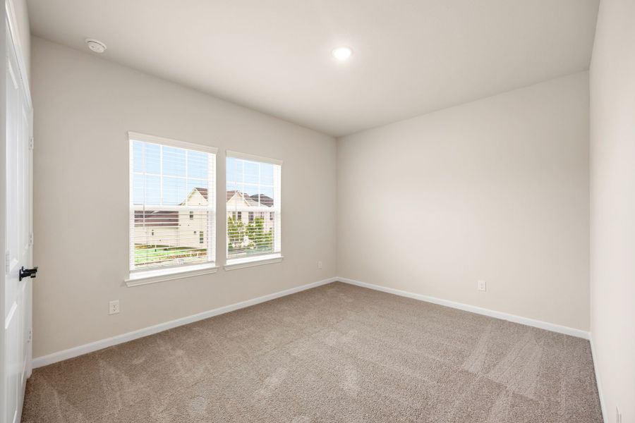 Representative unfurnished interior of a home built from the Peyton III by Cambridge Homes in Lake Park, Rowlett (Image 17).