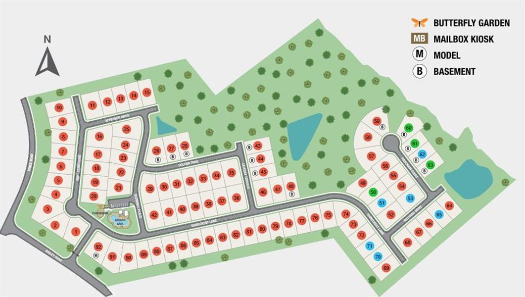 Image 32 of a home in Bailey Fence.