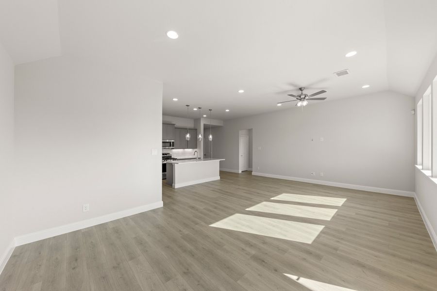 Representative unfurnished interior of a home built from the Liberty by Rockwell Homes in Wildflower Ranch, Fort Worth (Image 24). Representative unfurnished interior of a home built from the Liberty by Rockwell Homes in Wildflower Ranch, Fort Worth (Image 24).